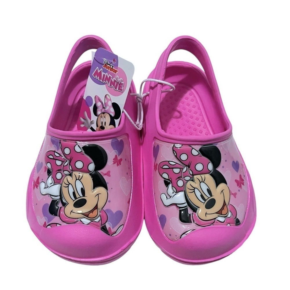 NEW Josmo Girls Clog Water Slides Minnie Mouse Slip On Clogs